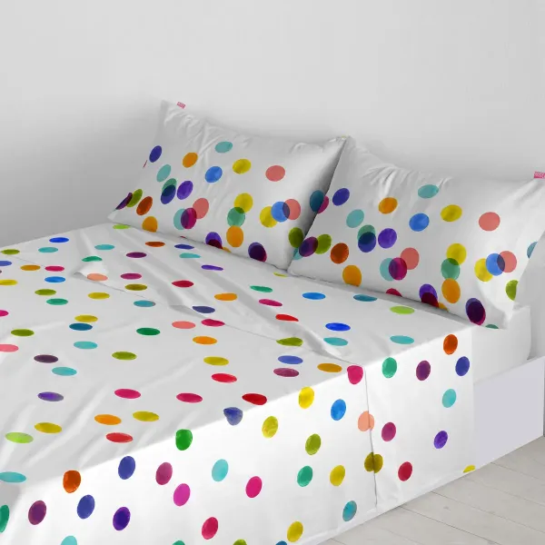 Top sheet HappyFriday Confetti Multicolour 180 x 270 cm (Confetti)