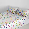 Top sheet HappyFriday Confetti Multicolour 180 x 270 cm (Confetti)