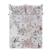 Top sheet HappyFriday Delicate bouquet Multicolour 260 x 270 cm