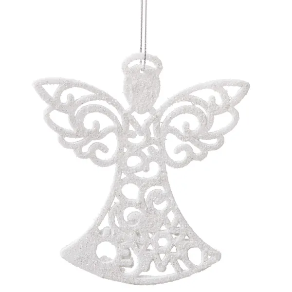Новогодние игрушки-ангелы Springos CA0040 10см 3 шт