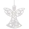 Новогодние игрушки-ангелы Springos CA0040 10см 3 шт