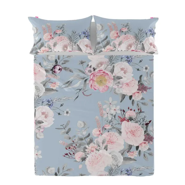 Top sheet HappyFriday Soft bouquet Multicolour 240 x 270 cm