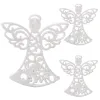 Новогодние игрушки-ангелы Springos CA0040 10см 3 шт
