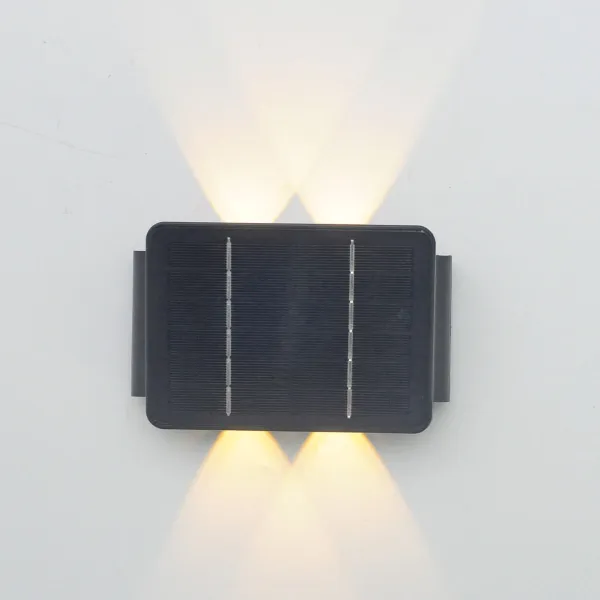 Sieninis apšvietimas EDM 31824 Polikarbonatas ABS 4 W 200 Lm LED Saulės energijos (3000 K)