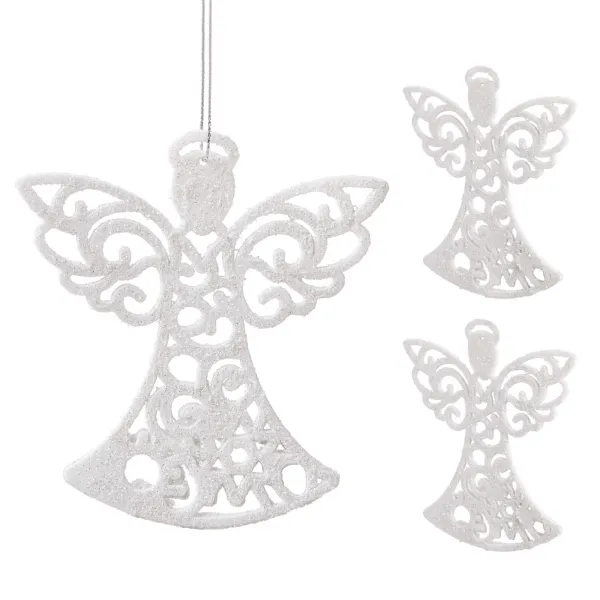 Joulukoristeet-enkelit Springos CA0040 10cm 3 kpl