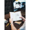Harry Potter - Ravenclaw Leather Travel Notebook 12x19.5 cm (Blue)