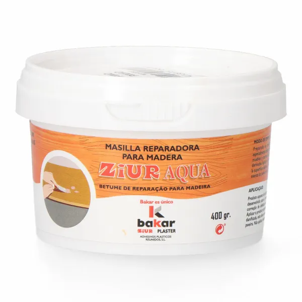 Puutäyte Bakar Ziur Aqua Mäntypuu 400 g