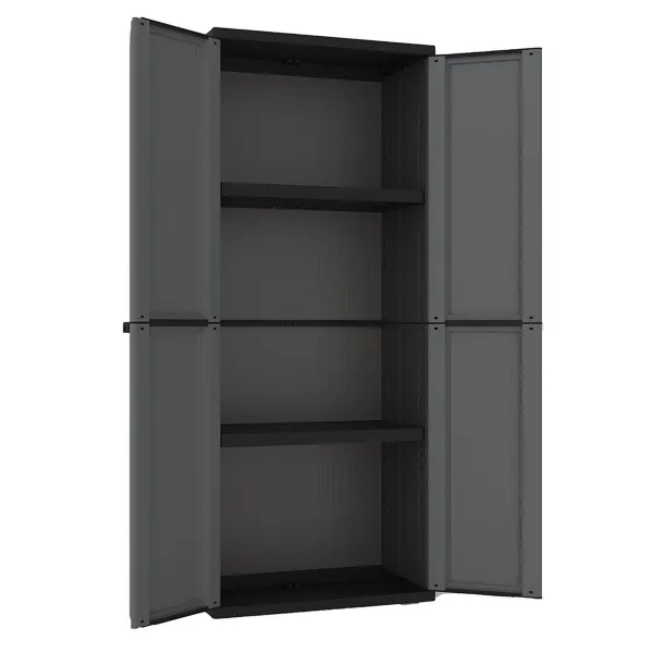Шкаф Terry j-base 268 Темно-серый полипропилен 68 x 37,5 x 163,5 cm