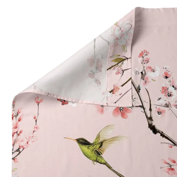 Top sheet HappyFriday Chinoiserie rose Multicolour 180 x 270 cm (asiatico/oriental)