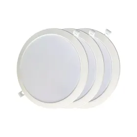 LED-syväsäteilijävalo EDM 31567 F 18 W 1820 Lm 3 osaa (6400 K)