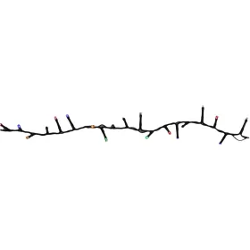 Wreath of LED Lights Lifetime Multicolour 10 m Rechargeable battery Solar