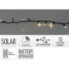 LED-valokranssi Lifetime Lämmin valkoinen 20 m Aurinkokenno