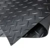 Roll of Anti-Slip Material Exma Black Natural rubber 1 x 10 m Diamonds
