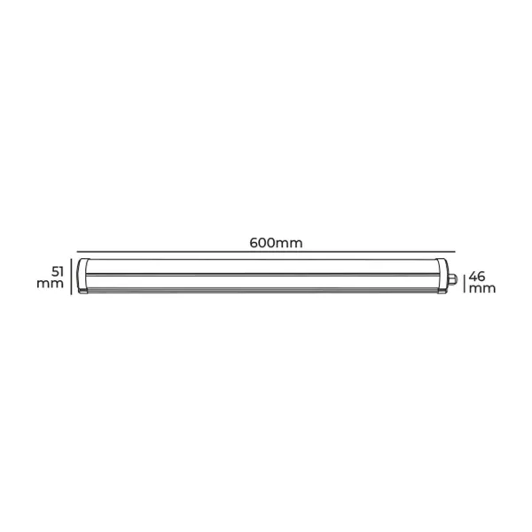 Светодиодная лента EDM 31403 18 W LED Свет (4000 K)