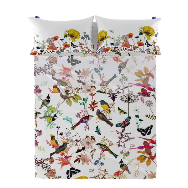 Top sheet HappyFriday Birds of paradise Multicolour 210 x 270 cm