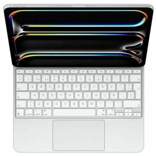 Keyboard Apple iPad Pro 2024 White Spanish Qwerty
