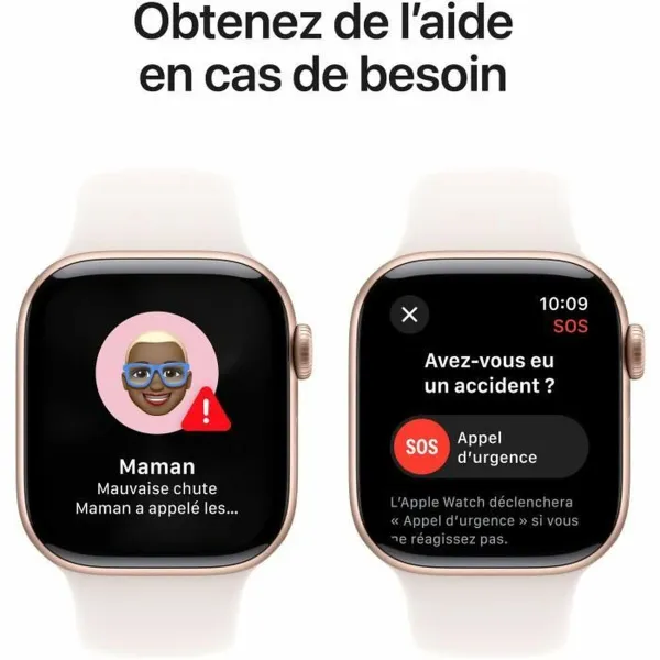 Nutikell Apple Watch Series 10 Roosa 1,77