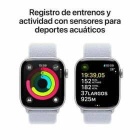 Nutikell Apple Watch Series 10 Sinine Hõbedane