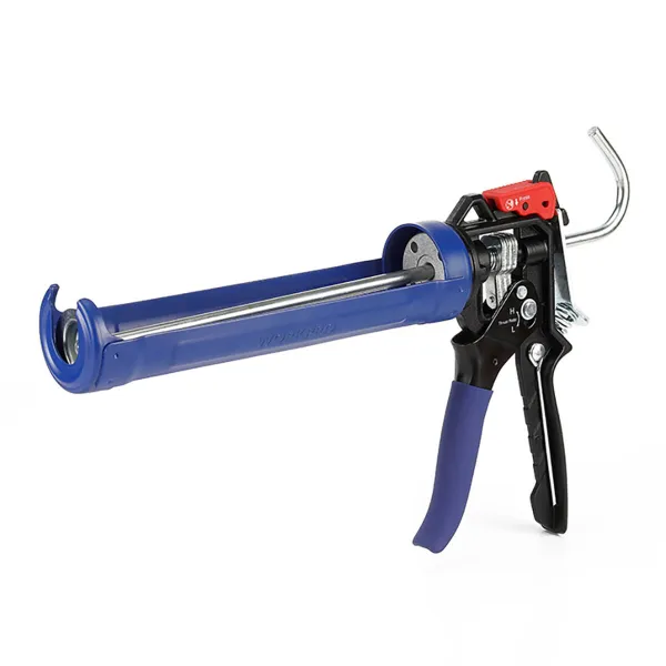 Silikoninis pistoletas Workpro Mėlyna Juoda 230 mm