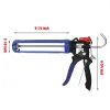 Silikoninis pistoletas Workpro Mėlyna Juoda 230 mm