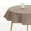 Stain-proof resined tablecloth Belum Liso Ø 180 cm