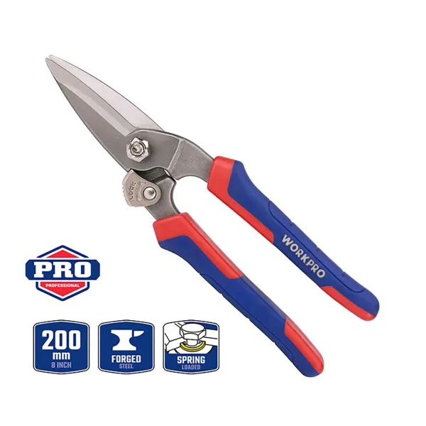 Käärid Workpro Sepistatud teras 20 cm