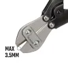 Sakset Workpro 8" 3,5 mm 20 cm Teräs