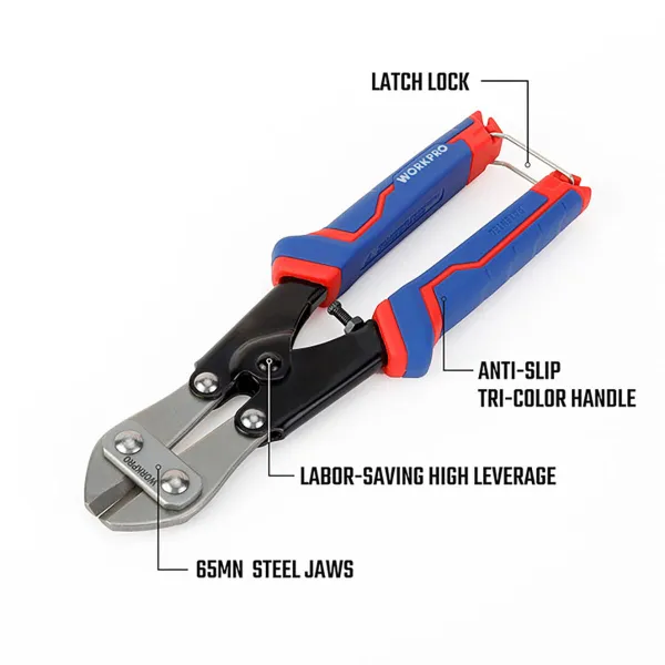 Sakset Workpro 8" 3,5 mm 20 cm Teräs