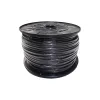 Elektriskā kabeļa šļūtene Sediles Melns 2 x 0,75 mm 400 m h05vvh2-f Spole