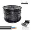 Daugiapakopis elektros kabelis Sediles Juoda 2 x 0,75 mm 400 m h05vvh2-f Bobină