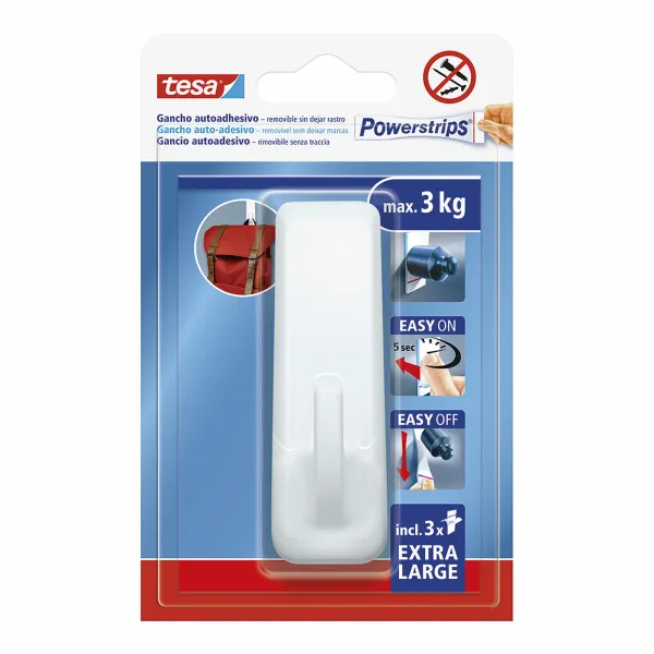 Āķis piekāršanai TESA Powerstrips XL Pašlīpoši materiāli