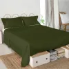 Top sheet HappyFriday Basic Green Single