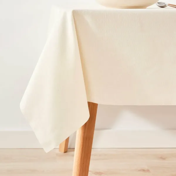 Stain-proof tablecloth Belum Liso Linen 100 x 250 cm