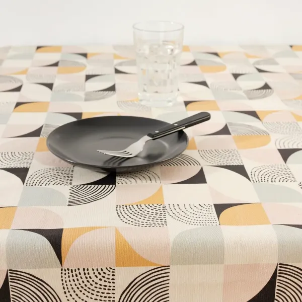 Stain-proof tablecloth Belum P20 Multicolour 100 x 250 cm Geometric