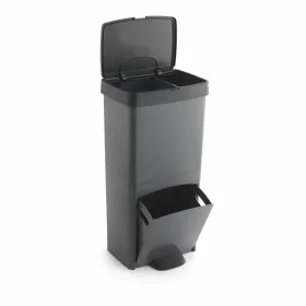 Мусорное ведро для сортировки SP Berner Антрацитный 10 L 30 L x 2 Пластик 3 Отделения (1 штук)