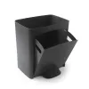 Rūšiavimo šiukšlių dėžė SP Berner Antracito 10 L 30 L x 2 Plastmasinis 3 Skyreliai (1 vnt.)