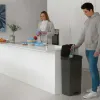 Rūšiavimo šiukšlių dėžė SP Berner Antracito 10 L 30 L x 2 Plastmasinis 3 Skyreliai (1 vnt.)