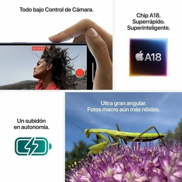 Смартфоны Apple iPhone 16 Plus 6,7" 256 GB Синий