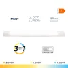 LED-lamppu EDM 31866 F 40 W 4265 Lm (3000 K) (4000 K) (6500 K)
