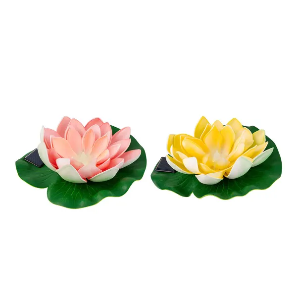 Dekoratyvinis augalas Lifetime ø 17,5 x 6 cm Plastmasinis Lotuso gėlė Gėlė