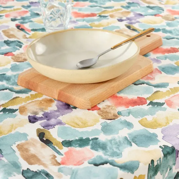 Stain-proof resined tablecloth Belum 0120-365 Multicolour 150 x 150 cm