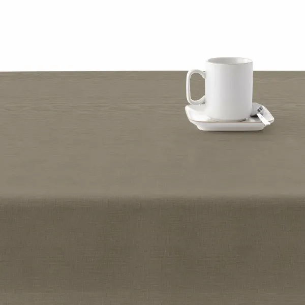 Stain-proof resined tablecloth Belum Rodas 91 Brown 150 x 150 cm