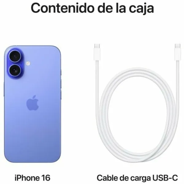 Smartphone Apple iPhone 16 6,1" 128 GB Blue