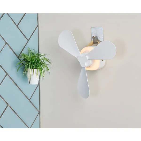 Tafelventilator Lifetime Balts 28 x 28 x 34 cm