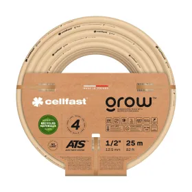 Žarna Cellfast Grow 15 m Plastmasinis Rusvai gelsva 1/2"