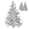 Joulukuusenkoristeet Springos CA1063 15.5x10.5x2cm 2 kpl.