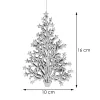Joulukuusenkoristeet Springos CA1063 15.5x10.5x2cm 2 kpl.