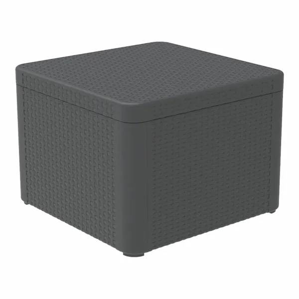 Набор стол и 2 кресла Shaf Антрацитный 57 X 57 X 42 CM (3 Предметы)