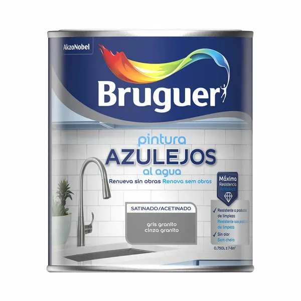 Dažai Bruguer Pilka Granito 750 ml Grindinio akmuo ir plytelės