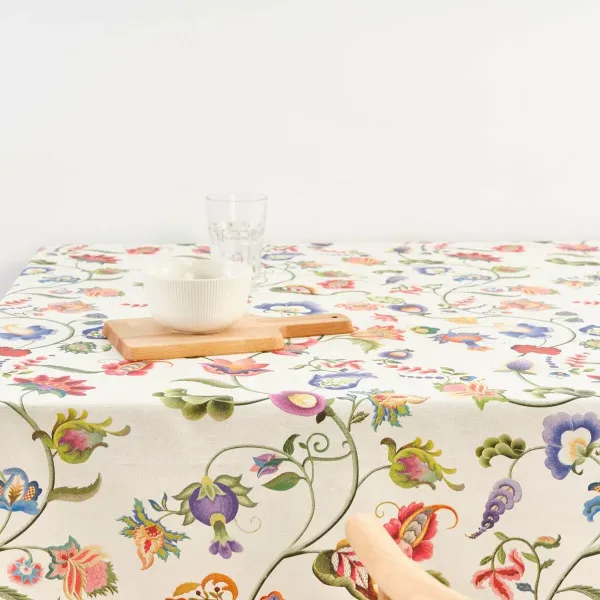 Stain-proof resined tablecloth Belum ALISHA 1 Multicolour 150 x 150 cm